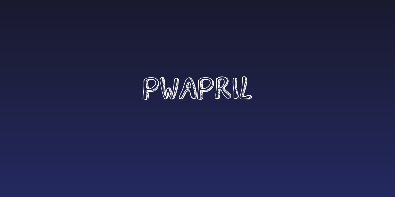 PWApril Social Header