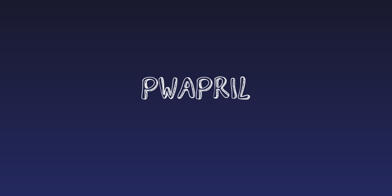 PWApril Social Header