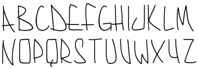 PWAugust Fonte MAIÚSCULAS