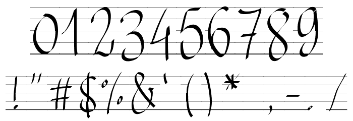 PWBacktoSchool Font OTHER CHARS