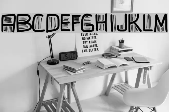 PWBeardfont Font examples