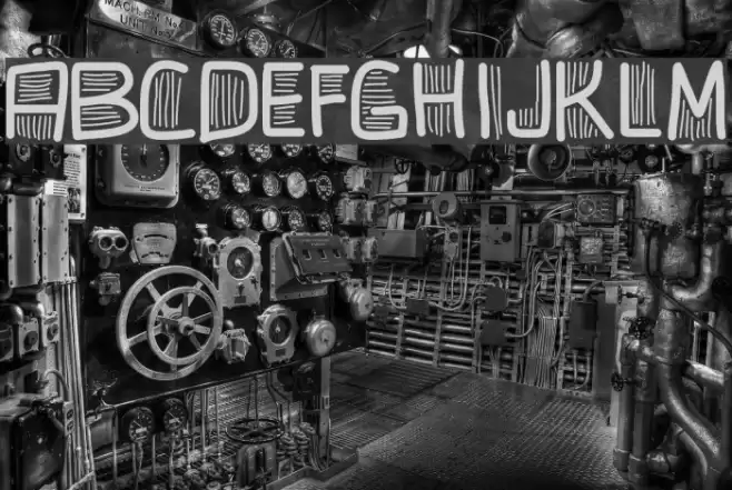 PWBeardfont Font examples