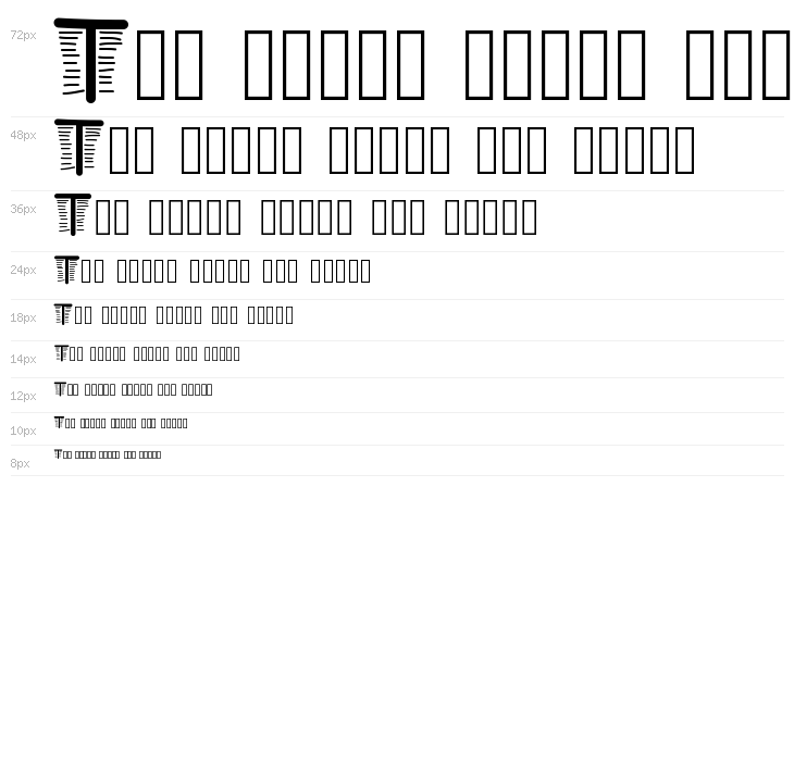 PWBeardfont Waterfall