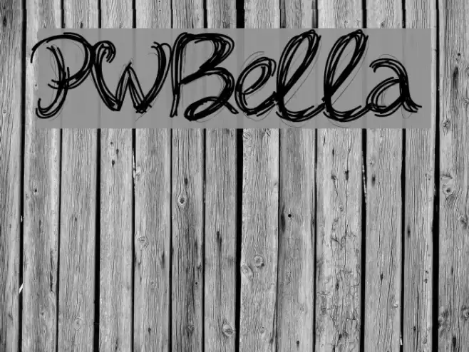 PWBella 字体 examples