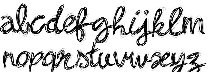 PWBella Font LOWERCASE
