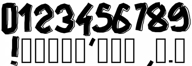 PWBigblocks Font OTHER CHARS