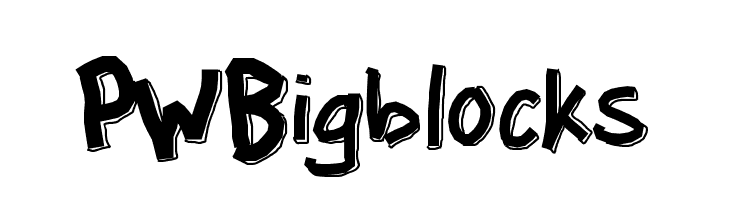 PWBigblocks Fonte