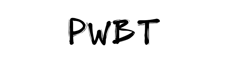 PWBoldToon  フリーフォントのダウンロード