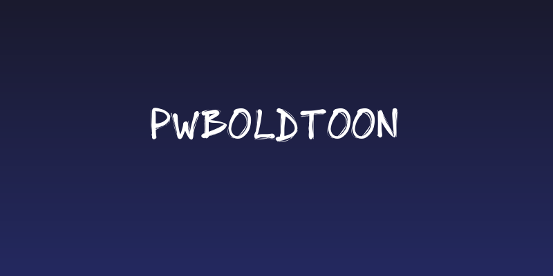 PWBoldToon Social Header