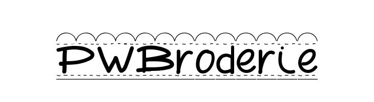 PWBroderie لخطوط تنزيل