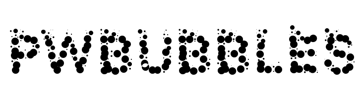 PWBubbles  Descarca Fonturi Gratis