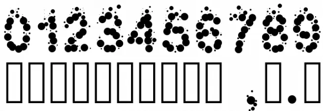 PWBubbles Font OTHER CHARS