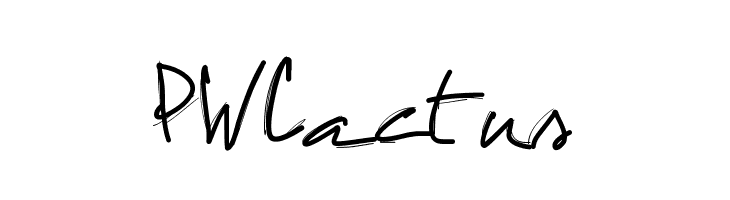 PWCactus  Free Fonts Download
