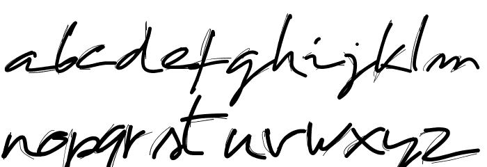 PWCactus Font LOWERCASE