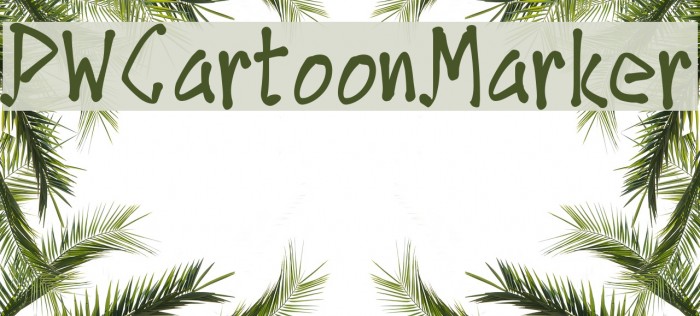 PWCartoonMarker Example 1