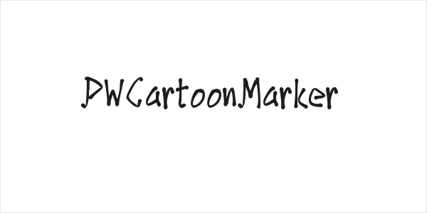 PWCartoonMarker Logo