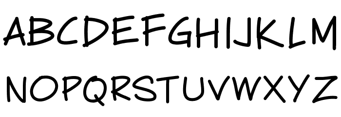 PWCartoonist Fonte MINÚSCULAS
