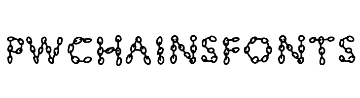 PWChainsfonts Font