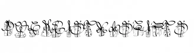PWChristmasGifts  font caratteri gratis