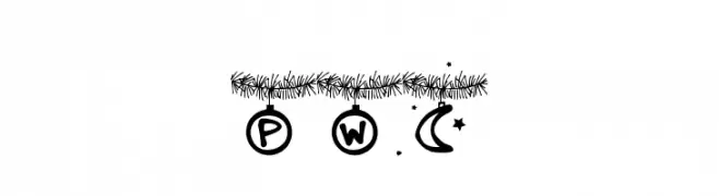PWChristmastime  Fuentes Gratis Descargar