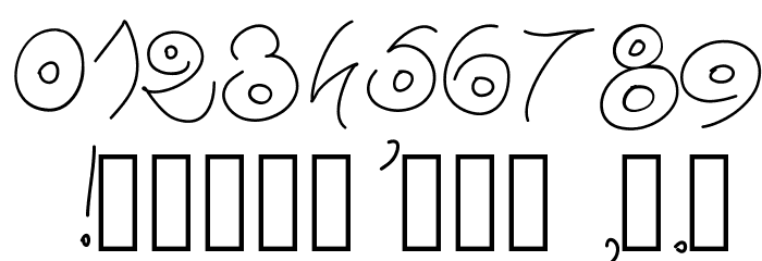 PWCirclefonts Font OTHER CHARS