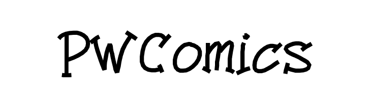 PWComics  Frei Schriftart Herunterladen