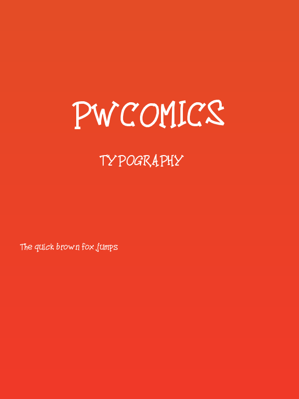 PWComics Poster