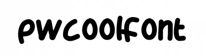 PWCoolFont  font caratteri gratis