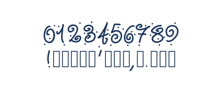 PWCurvesAndDots Other Characters