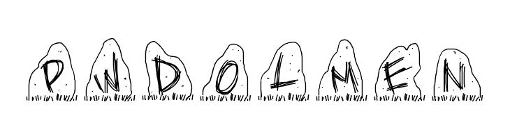 PWDolmen Font