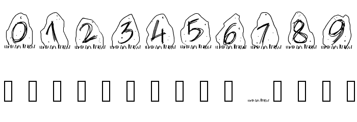 PWDolmen Font OTHER CHARS
