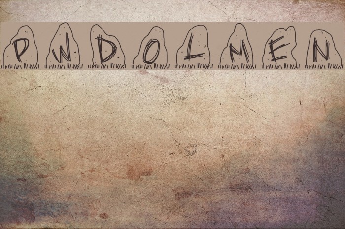 PWDolmen Font examples