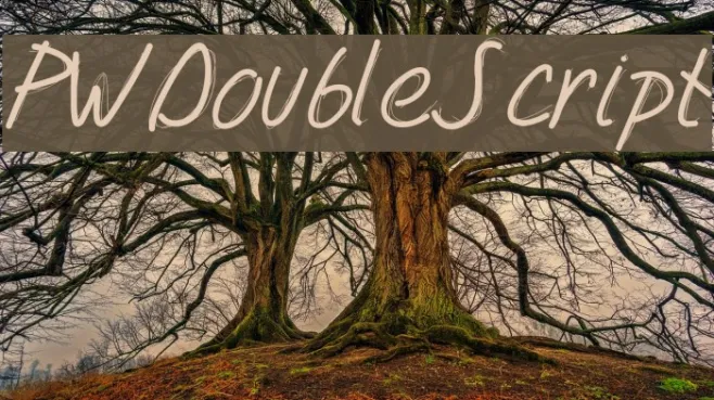PWDoubleScript Example 2