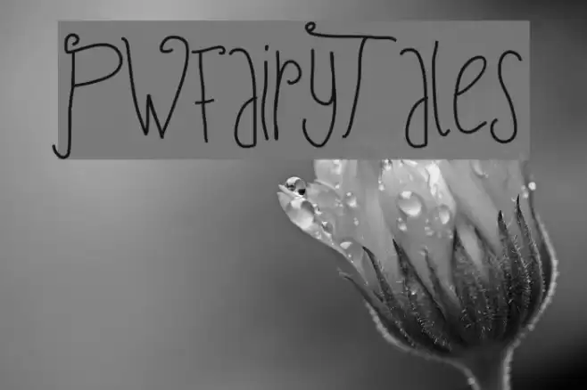 PWFairyTales Font examples