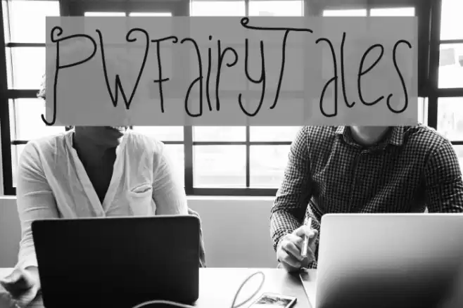 PWFairyTales Font examples