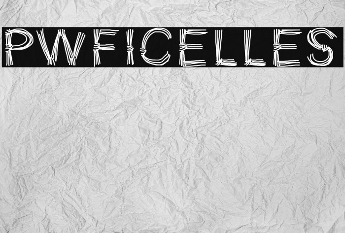 PWFicelles Font examples