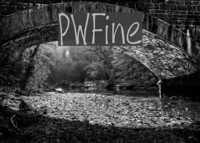 PWFine Font examples