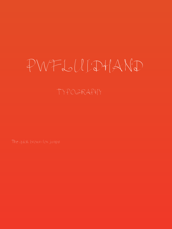 PWFluidhand Poster