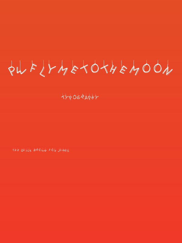 PWFlymetothemoon Poster