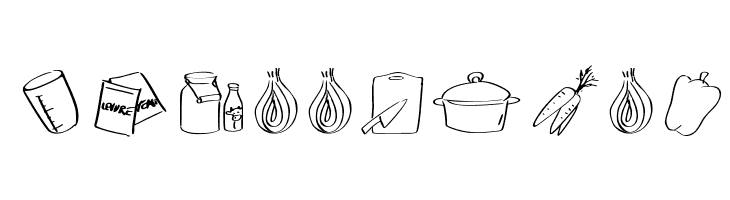 PWFoodblog Font