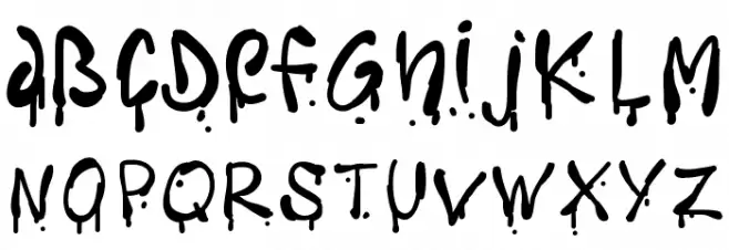 PWFreshpaintings फ़ॉन्ट लोअरकेस