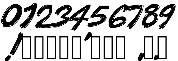 PWGhost Font OTHER CHARS