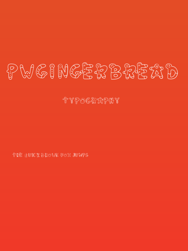 PWGingerbread Poster