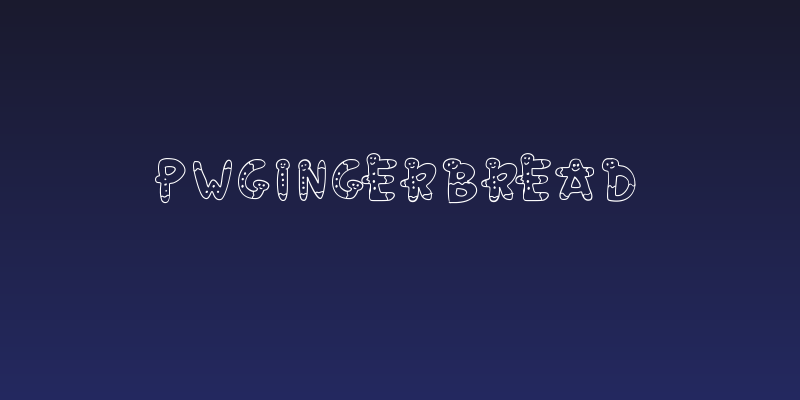 PWGingerbread Social Header