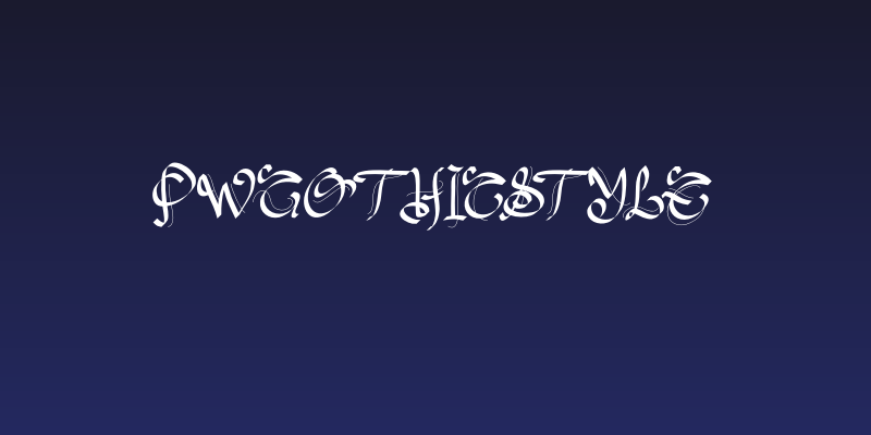 PWGothicStyle Social Header