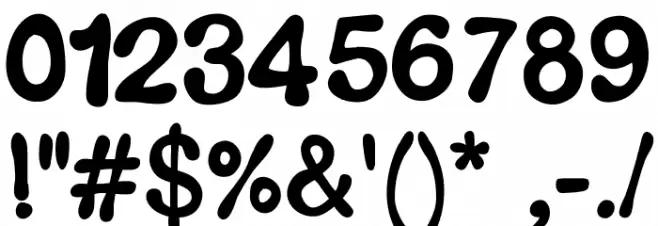 PWGroovy Font OTHER CHARS