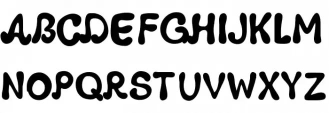PWGroovy Schriftart Groß
