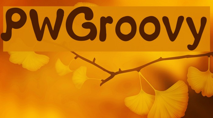 PWGroovy Font examples