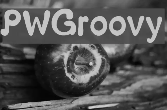 PWGroovy Font examples