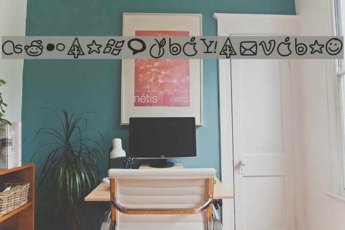 PWHandySocialIcons Font examples